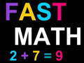                                                                       Fast Math ﻞﯿﮭﮐ