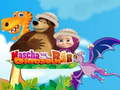                                                                       Masha and The Bear dinosaur ﻞﯿﮭﮐ