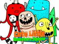                                                                       Cute Little Monsters Jigsaw ﻞﯿﮭﮐ