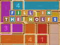                                                                       Fill In the holes ﻞﯿﮭﮐ