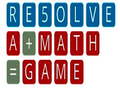                                                                       RESOLVE a math game ﻞﯿﮭﮐ