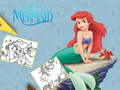                                                                       The Little Mermaid Coloring Book ﻞﯿﮭﮐ