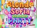                                                                       Blonde Sofia Stay at Home Party ﻞﯿﮭﮐ