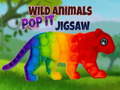                                                                       Wild Animals Pop It Jigsaw ﻞﯿﮭﮐ