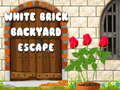                                                                       White Brick Backyard Escape ﻞﯿﮭﮐ