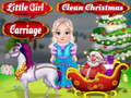                                                                       Little Girl Clean Christmas Carriage ﻞﯿﮭﮐ