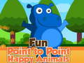                                                                       Fun Point to Point Happy Animals ﻞﯿﮭﮐ