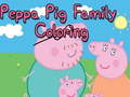                                                                       Peppa Pig Family Coloring ﻞﯿﮭﮐ