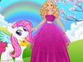                                                                       Barbie and Pony Dressup ﻞﯿﮭﮐ