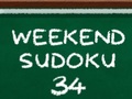                                                                       Weekend Sudoku 34 ﻞﯿﮭﮐ