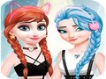                                                                       Elsa and Anna Dress Up Makeup  ﻞﯿﮭﮐ