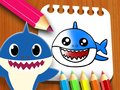                                                                       Baby Shark Coloring Book ﻞﯿﮭﮐ