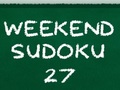                                                                       Weekend Sudoku 27 ﻞﯿﮭﮐ