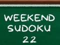                                                                       Weekend Sudoku 22  ﻞﯿﮭﮐ