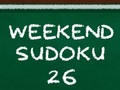                                                                       Weekend Sudoku 26 ﻞﯿﮭﮐ