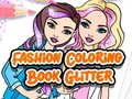                                                                       Fashion Coloring Book Glitter ﻞﯿﮭﮐ
