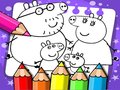                                                                       Peppa Pig Coloring Book ﻞﯿﮭﮐ