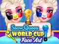                                                                       Snow queen world cup face art ﻞﯿﮭﮐ
