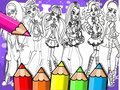                                                                       Monster High Coloring Book ﻞﯿﮭﮐ