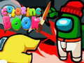                                                                       Coloring book: Among Us ﻞﯿﮭﮐ