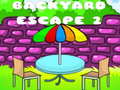                                                                       Backyard Escape 2 ﻞﯿﮭﮐ
