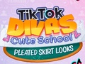                                                                       TikTok Divas Cute School Pleated Skirt Looks ﻞﯿﮭﮐ