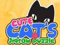                                                                       Cute Cats Jigsaw Puzzle ﻞﯿﮭﮐ