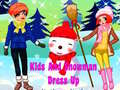                                                                      Kids and Snowman Dress Up ﻞﯿﮭﮐ