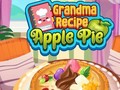                                                                       Grandma Recipe Apple Pie ﻞﯿﮭﮐ