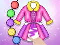                                                                      Coloring Book: Clothes ﻞﯿﮭﮐ