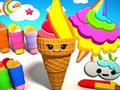                                                                       Coloring Book: Ice Cream ﻞﯿﮭﮐ