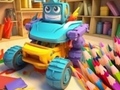                                                                       Coloring Book: Transforming Car Robot ﻞﯿﮭﮐ