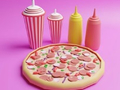                                                                       Coloring Book: Pizza ﻞﯿﮭﮐ