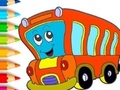                                                                       Coloring Book: Bus ﻞﯿﮭﮐ