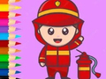                                                                       Coloring Book: Fireman ﻞﯿﮭﮐ