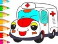                                                                       Coloring Book: Ambulance ﻞﯿﮭﮐ