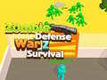                                                                       Zombie defense War Z Survival  ﻞﯿﮭﮐ