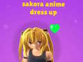                                                                       Sakora Anime Dress Up ﻞﯿﮭﮐ