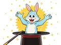                                                                      Coloring Book: Magic Rabbit ﻞﯿﮭﮐ