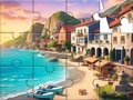                                                                       Jigsaw Puzzle: Seaside Town ﻞﯿﮭﮐ