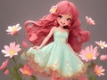                                                                       Coloring Book: Flower Dress ﻞﯿﮭﮐ