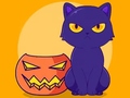                                                                      Coloring Book: Halloween Cat ﻞﯿﮭﮐ