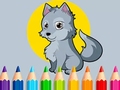                                                                       Coloring Book: Wolf ﻞﯿﮭﮐ