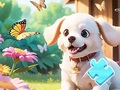                                                                       Jigsaw Puzzle: Dog In Garden ﻞﯿﮭﮐ