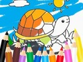                                                                       Coloring Book: Sunny Turtle ﻞﯿﮭﮐ