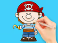                                                                       Coloring Book: Pirate ﻞﯿﮭﮐ