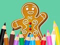                                                                       Coloring Book: Gingerbreads ﻞﯿﮭﮐ