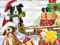                                                                       Jigsaw Puzzle: Christmas Dogs ﻞﯿﮭﮐ