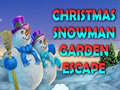                                                                       Christmas Snowman Garden Escape ﻞﯿﮭﮐ