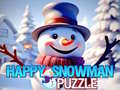                                                                       Happy Snowman Puzzle ﻞﯿﮭﮐ
